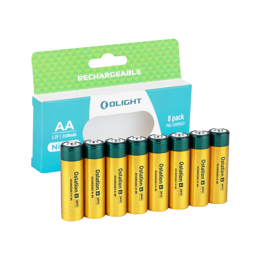 Ostation B pro, AA 8 Stück/Packung, 2100mAh/Stück
