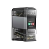 Olight Ostation 2 Pro Akku-Organizer und Ladestation, transparente Seitenansicht mit AA- und AAA-Batterien für Zuhause