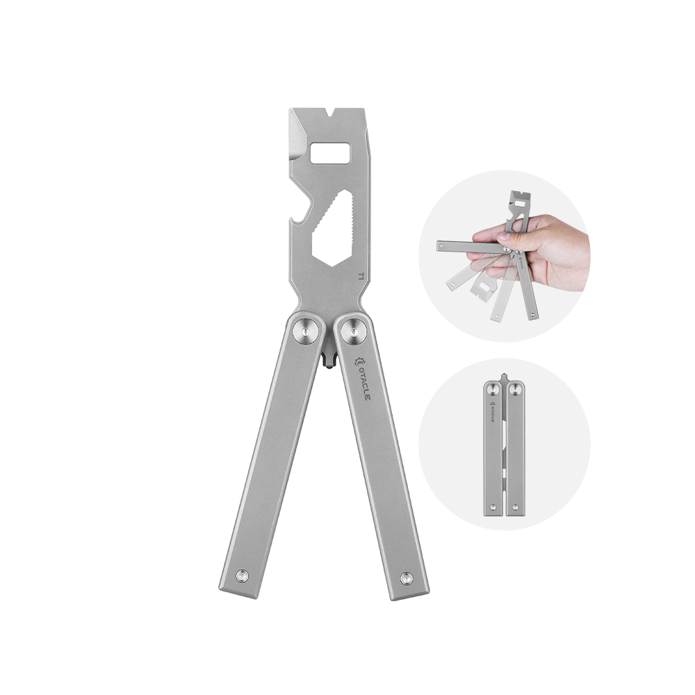 Otacle T1 multifunktionales Butterfly-Stemmeisen aus Titan