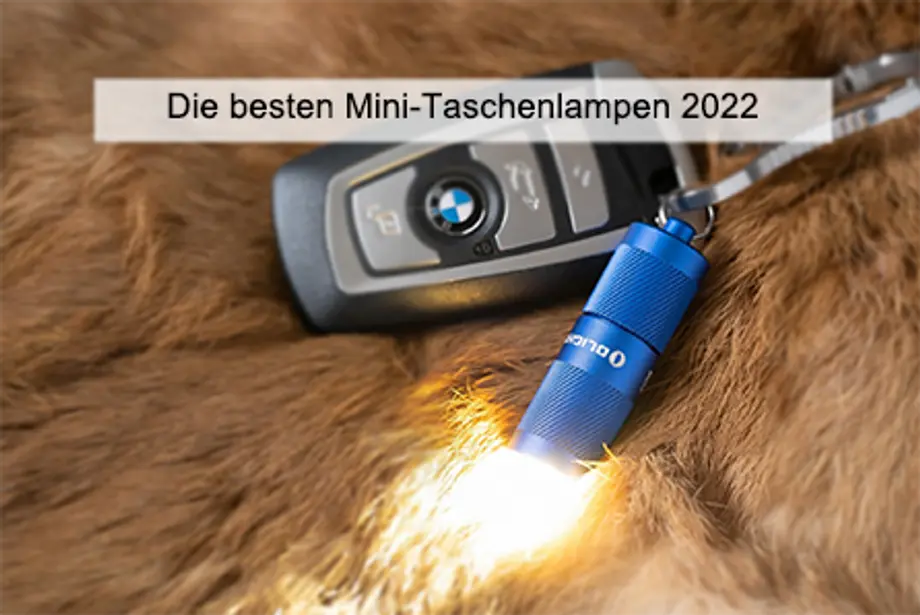 Die besten Mini-Taschenlampen 2022