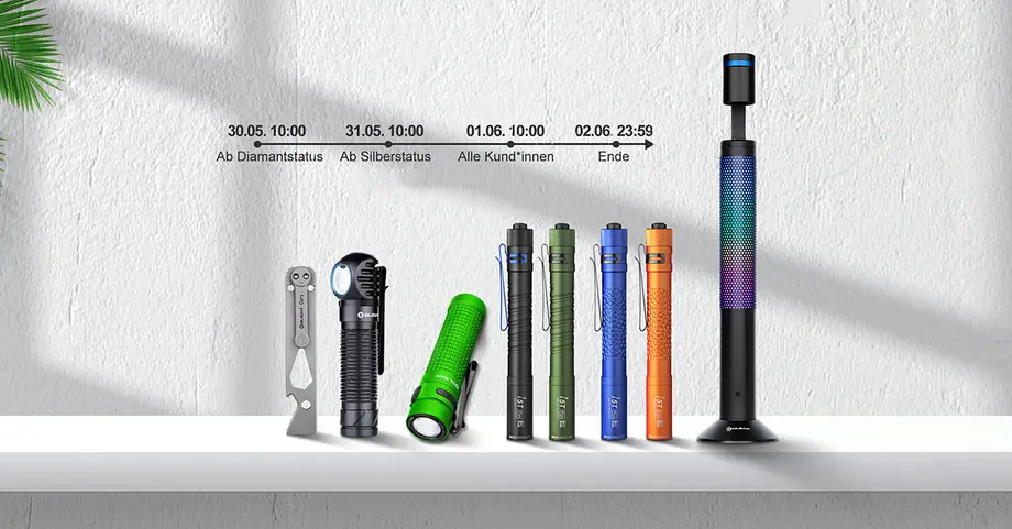 Olight 2022 Mai-Sale ist im Gange!