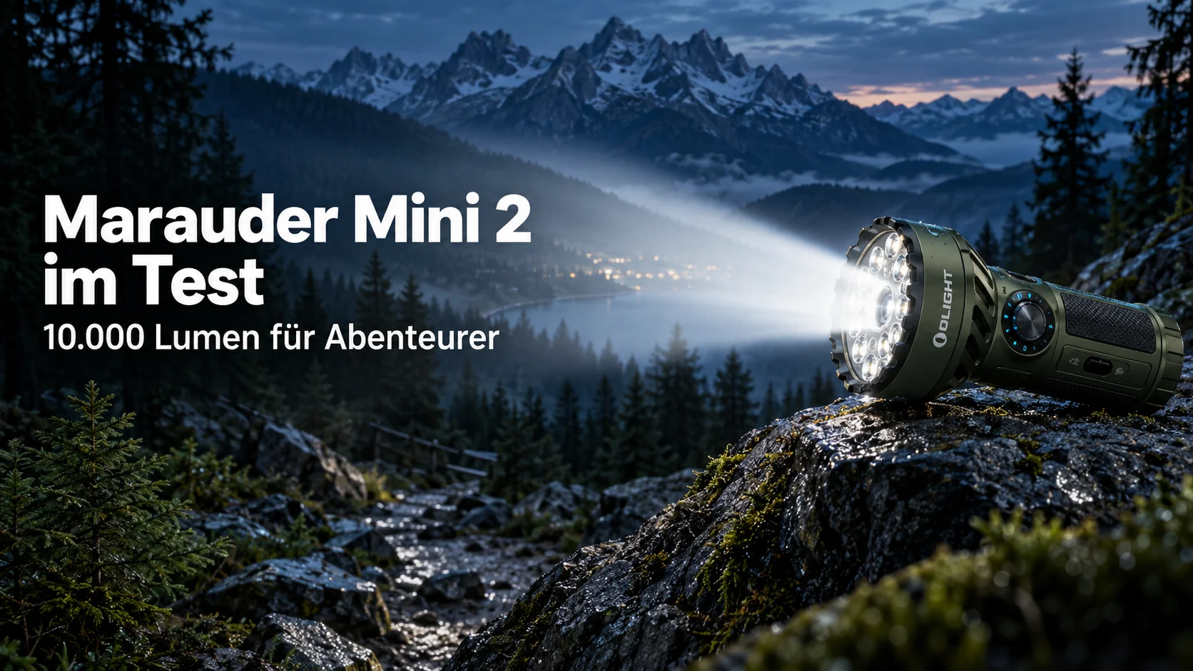 Marauder Mini 2 im Test: 10.000 Lumen Taschenlampe für Abenteurer
