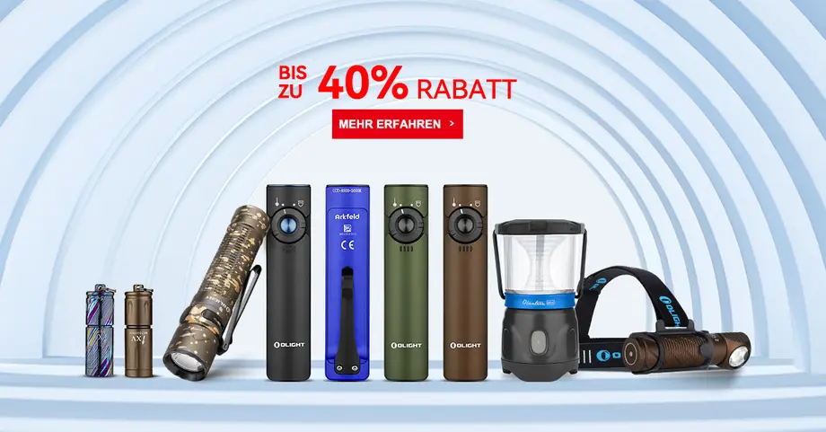 Olight 2022 August-Sale ist im Gange!