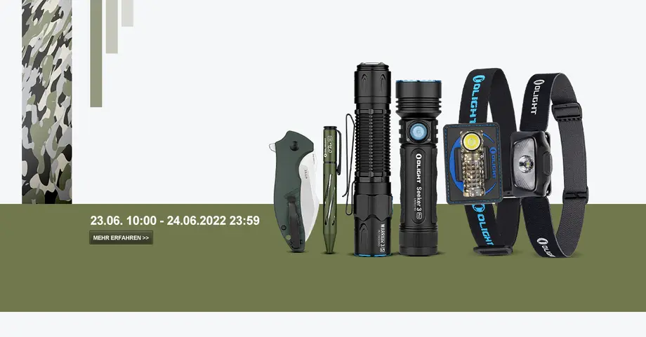 Olight 2022 Juni-Sale ist im Gange!