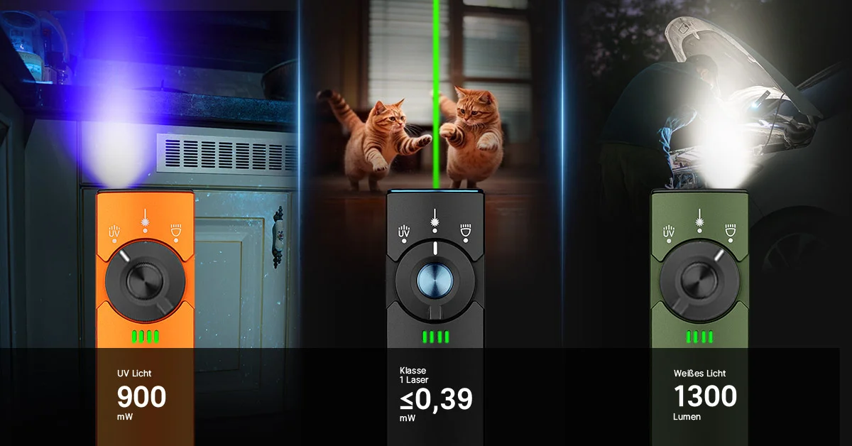 Arkfeld Pro: mit dreifacher Lichtquelle, die Ihre Welt erleuchtet