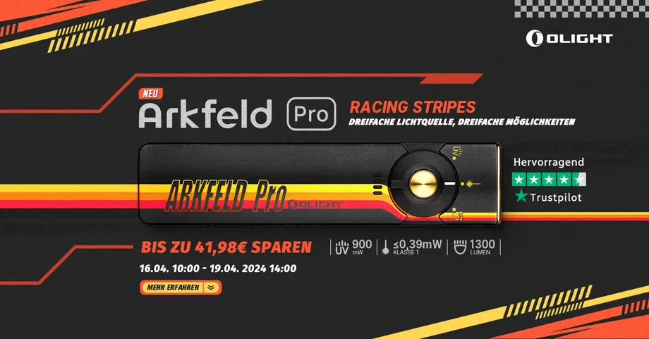 Arkfeld Pro Taschenlampe: Die ultimative Begleiterin für den Alltag – Ein Erfahrungsbericht