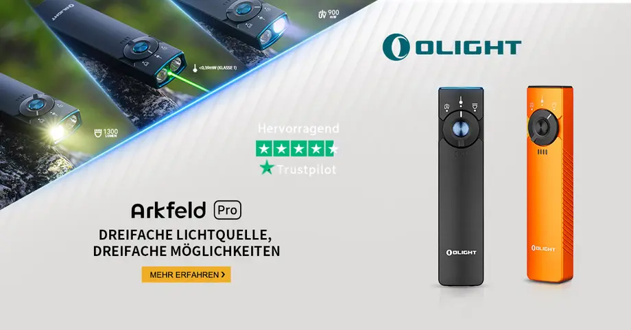 Arkfeld Pro: Drei Lichtquellen – dreifache Möglichkeiten