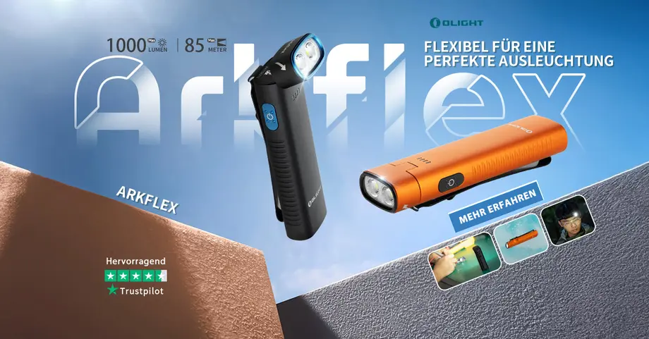 Olight Arkflex EDC Taschenlampe