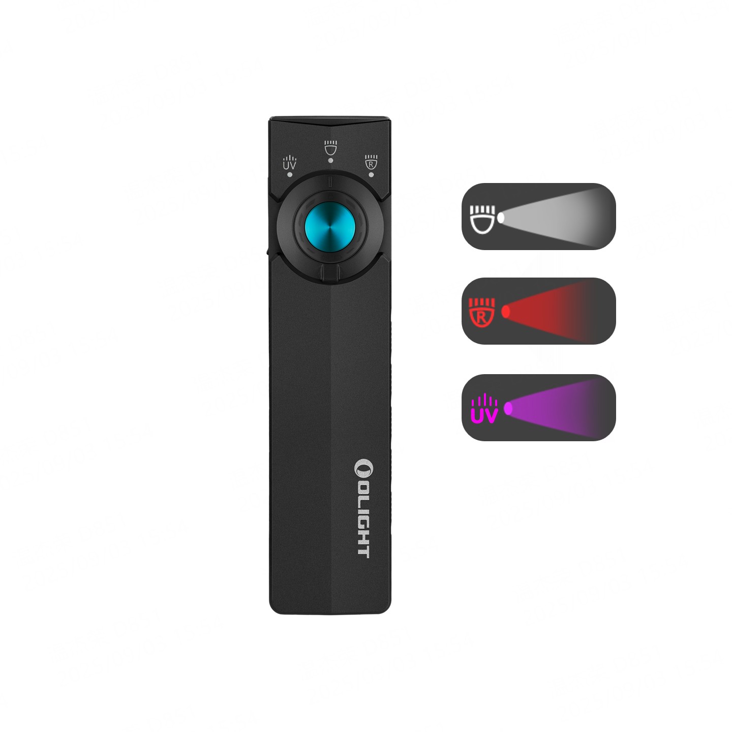 Olight ArkPro Serie EDC Taschenlampe mit UV Licht Laser und Weißlicht
