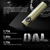 Olight goldene ArkPro Ultra LED Taschenlampe aus robustem OAL Material kratzfest für den anspruchsvollen Outdoor Einsatz