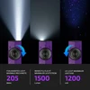 Olight lila ArkPro Taschenlampe mit fokussiertem Licht, Flutlicht und UV-Licht Modi für vielseitige Anwendungen