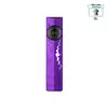 Olight Arkfeld Pro flache lila EDC-Taschenlampe mit Mondphasen-Design und UV-Licht sowie Laser-Pointer-Funktion