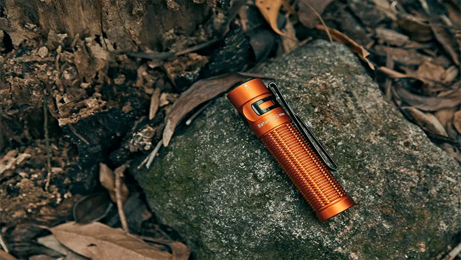 Neue leistungsstarke Taschenlampe: Olight Baton 3 Pro Max Orange