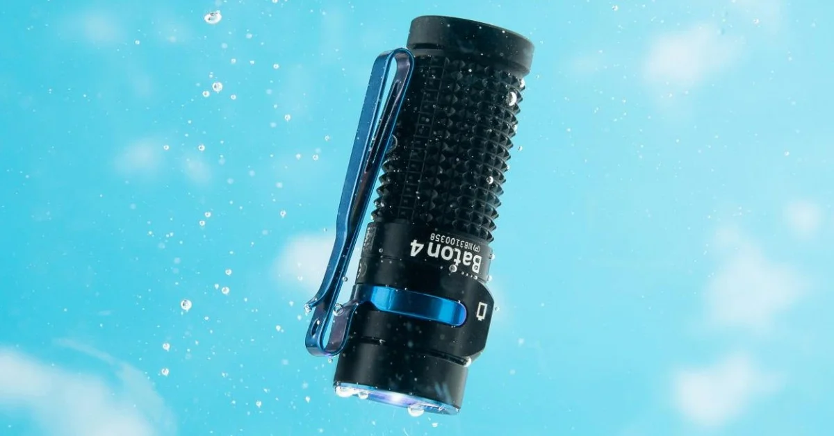 baton 4 wasserdichte Taschenlampen