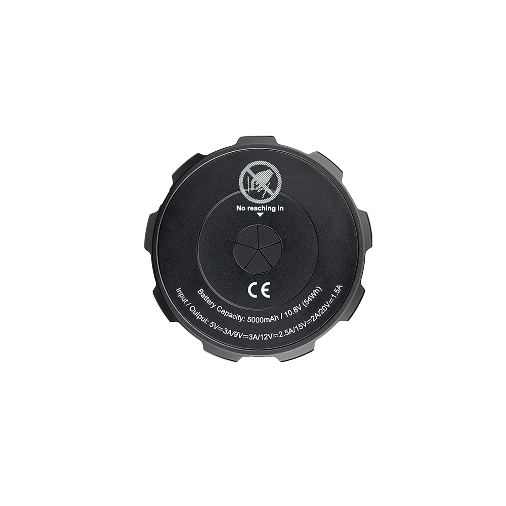 Olight Marauder 2 Leistungsstarke Taschenlampe - Schwarz
