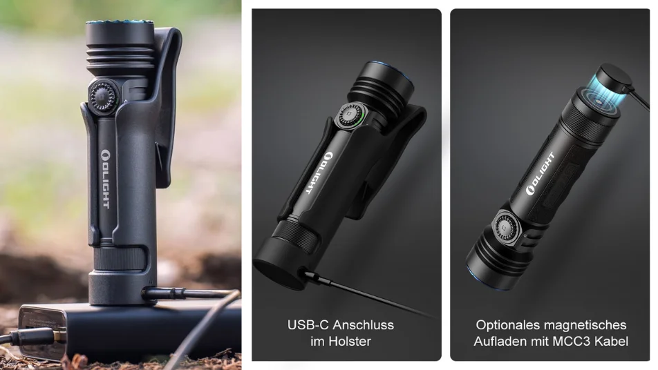 Olight Seeker 4 Pro Bedienung und Anleitung für die Seeker 4 Taschenlampe