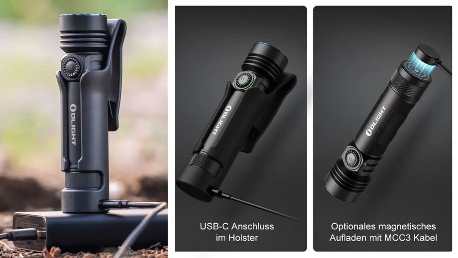 Olight Seeker 4 Pro Bedienung und Anleitung für die Seeker 4 Taschenlampe