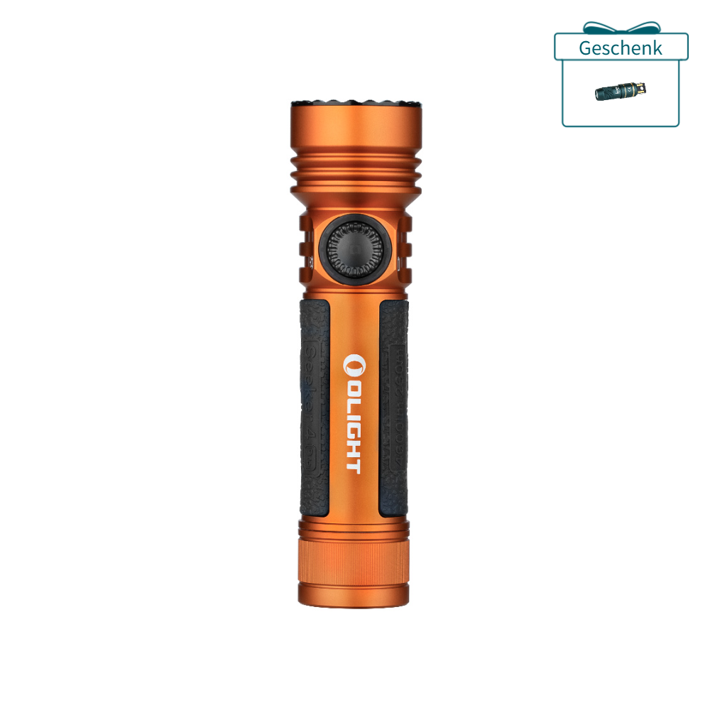 Olight Seeker 4 Pro LED Taschenlampe mit 4600 Lumen und 260 Meter