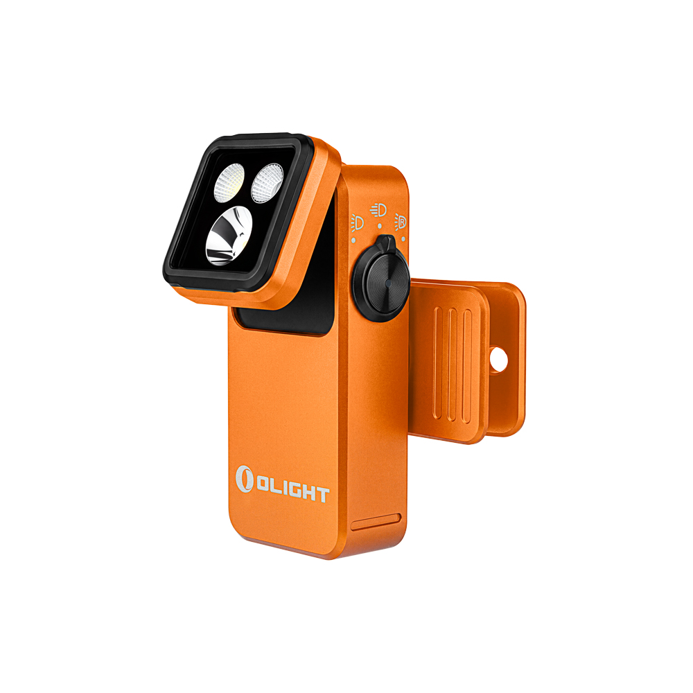 Oclip 2 Pro EDC Clip-Taschenlampe | 530lm Flutlicht, Rot & Spotlicht