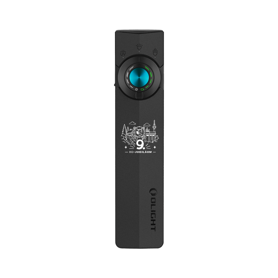 Olight ArkPro EDC Taschenlampe mit UV Licht Laser und Weißlicht