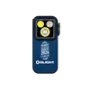 Olight blaue Oclip Pro Clip-Taschenlampe in Frontansicht mit Jubiläums-Gravur für Alltag und Outdoor-Einsatz