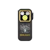 Olight Oclip Pro S schwarze Clip-Taschenlampe mit goldenem Rahmen und 9. DE-Jubiläum Gravur für Alltag und Outdoor