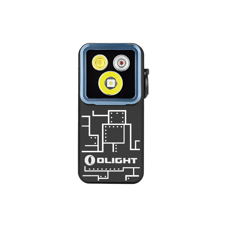 Oclip 2 Pro EDC Clip-Taschenlampe | 530lm Flutlicht, Rot & Spotlicht