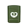 Olight Baton 4 Premium Edition grüne Ladehülle mit Brezellogo für kabelloses Aufladen