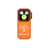Olight Oclip Pro S Orange Mini-Clip-Lampe mit 9. DE-Jubiläum Gravur Vorderansicht für Outdoor und EDC