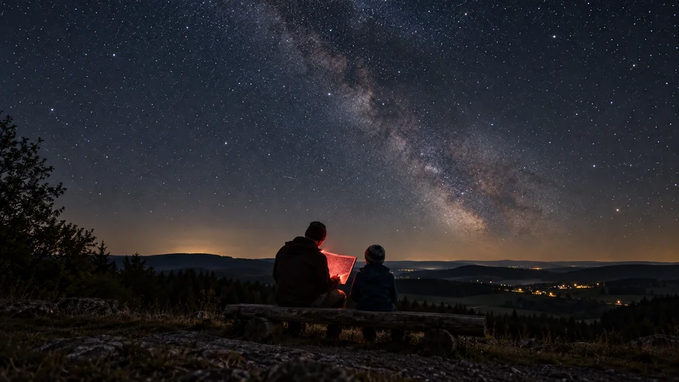 Sternenhimmel beobachten: Standort, Zeit und Rotlicht