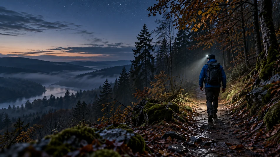 Stirnlampe mit langer Akkulaufzeit: Lange Nächte draußen