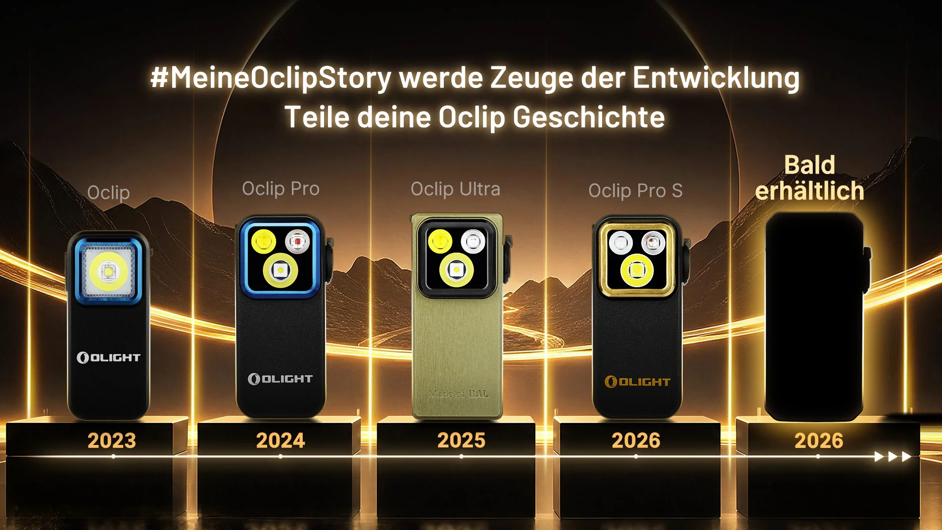 Jeder Schritt zählt: Teile deine Oclip-Story & gewinne!