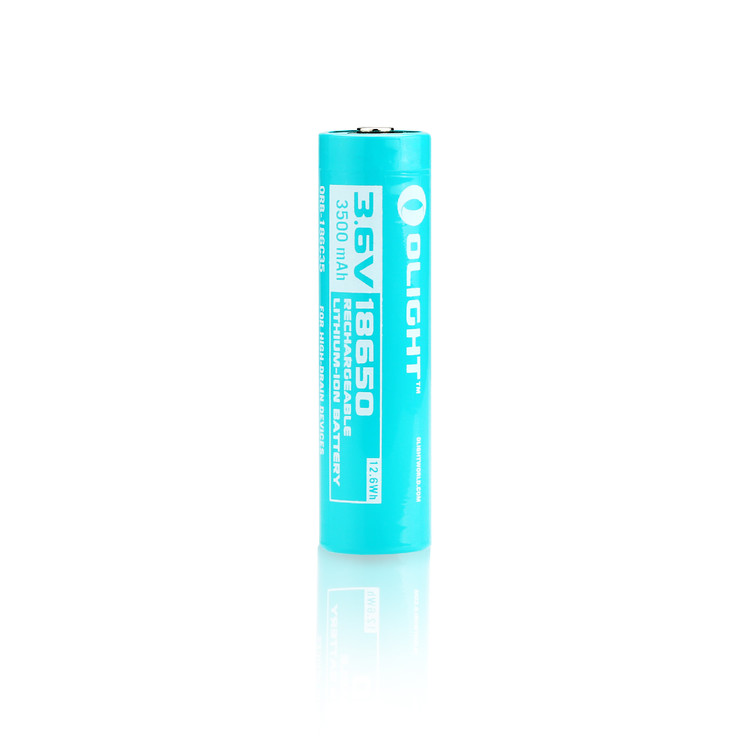 Olight 18650 3500 mAh Spezialakku für Warrior Mini 2/S2R Baton II /Perun/Warrior Mini/Baton Pro