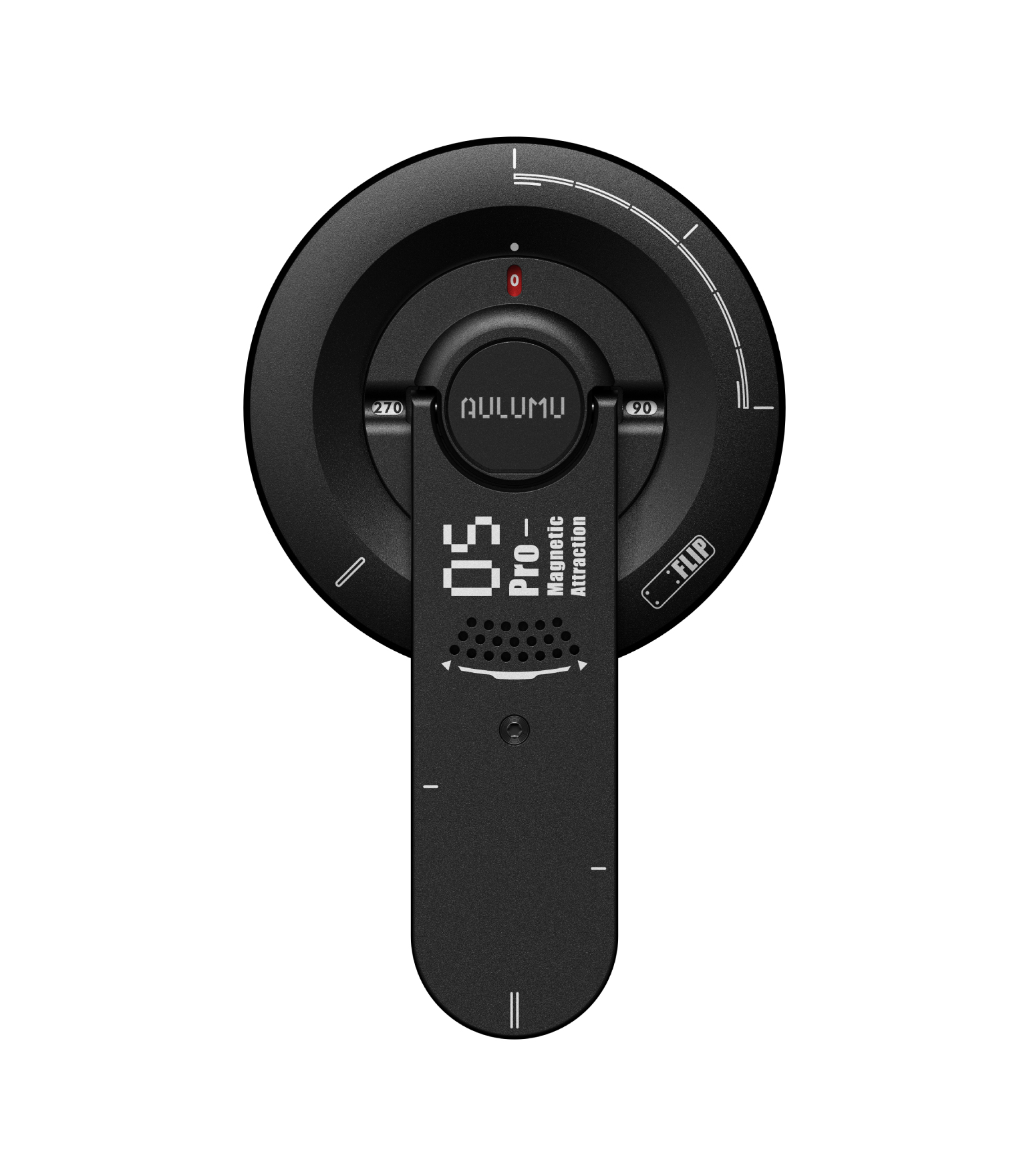 AULUMU G05ProSIL Magnetischer Handy-Kickstand mit Werkzeugset, Fidget Toy & Winkelmesser, leichtes Aluminium, 360° Rotation, MagSafe kompatibel für Outdoor & Büro