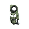 Grüner GoBigger EDC Mech Haptic Coin Fidget Slider vor weißem Hintergrund