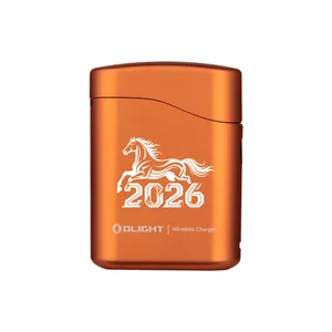 Olight Perun 3 Mini, orangefarben mit Pferdemotiv 2026, vielseitige Taschenlampe und Stirnlampe für den täglichen Gebrauch