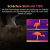 TISR Technologie für schärfere Tierbeobachtung mit verbesserter Auflösung, TISR Ein/Aus Vergleich