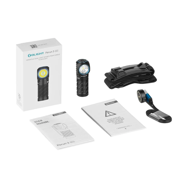 Olight Perun 2 Mini Hoofdlamp Oplaadbaar Zwart kopen