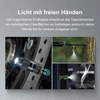 Olight iMini 2 Taschenlampe mit Magnetbefestigung für freihändiges Licht an Metalloberflächen wie Bremsscheiben oder Messern