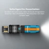 Olight Magnetische Mini-Taschenlampe mit Schnellverschluss und sofortiger Einschaltfunktion
