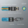 Olight Mini-Taschenlampe mit USB-Stecker, Magnetkappe, LED und Karabiner-Anhänger im Detail erklärt