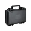 Schwarzer, stoßfester Schutzkoffer mit Tragegriff für empfindliche Ausrüstung