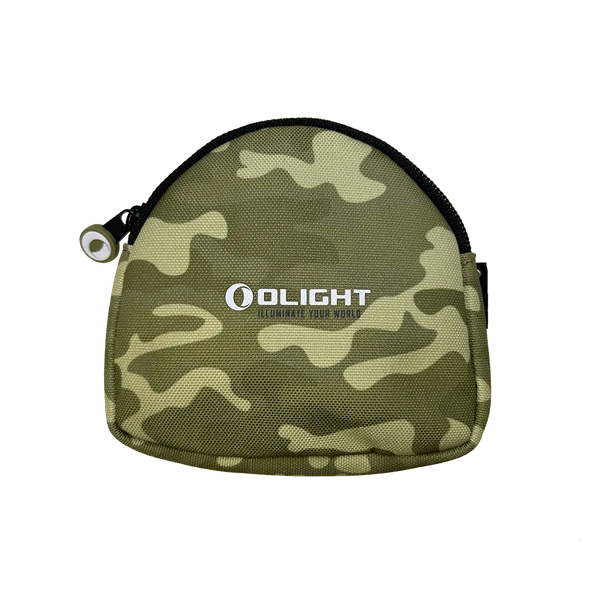 Kleine Olight Tasche mit Reißverschluss im Camouflage-Design für Taschenlampen-Zubehör