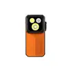 Olight Oclip 2 Ultra orangefarbene EDC Clip-Leuchte mit schwenkbarem LED-Kopf und Magnetclip für Outdoor-Einsätze