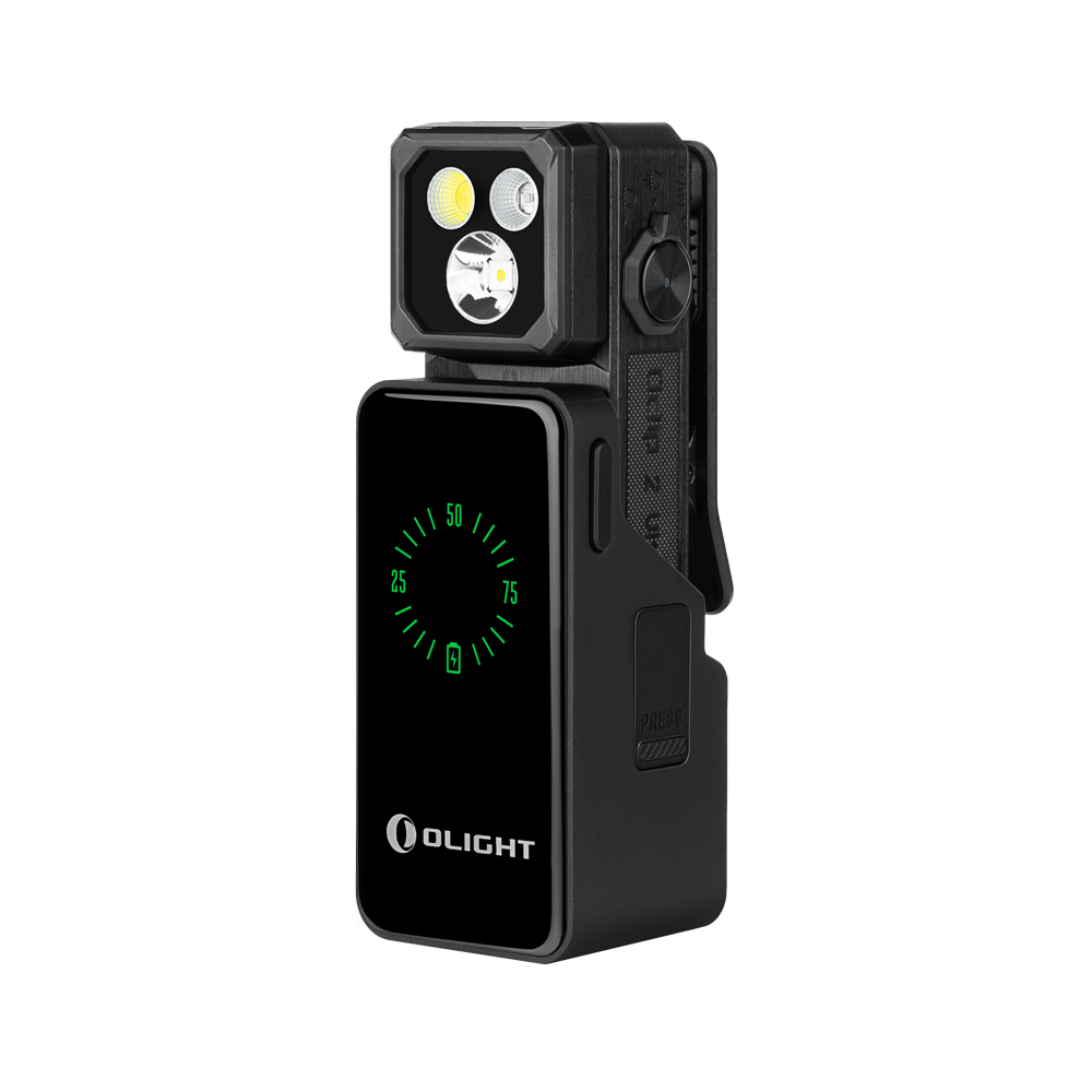 Oclip 2 Ultra Clip-Taschenlampe | UV, Flutlicht, Rot & Spotlicht
