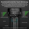 Olight Marauder 3 Taschenlampe mit Drehrad, Akkustandsanzeige und Helligkeitsstufen im Detail.