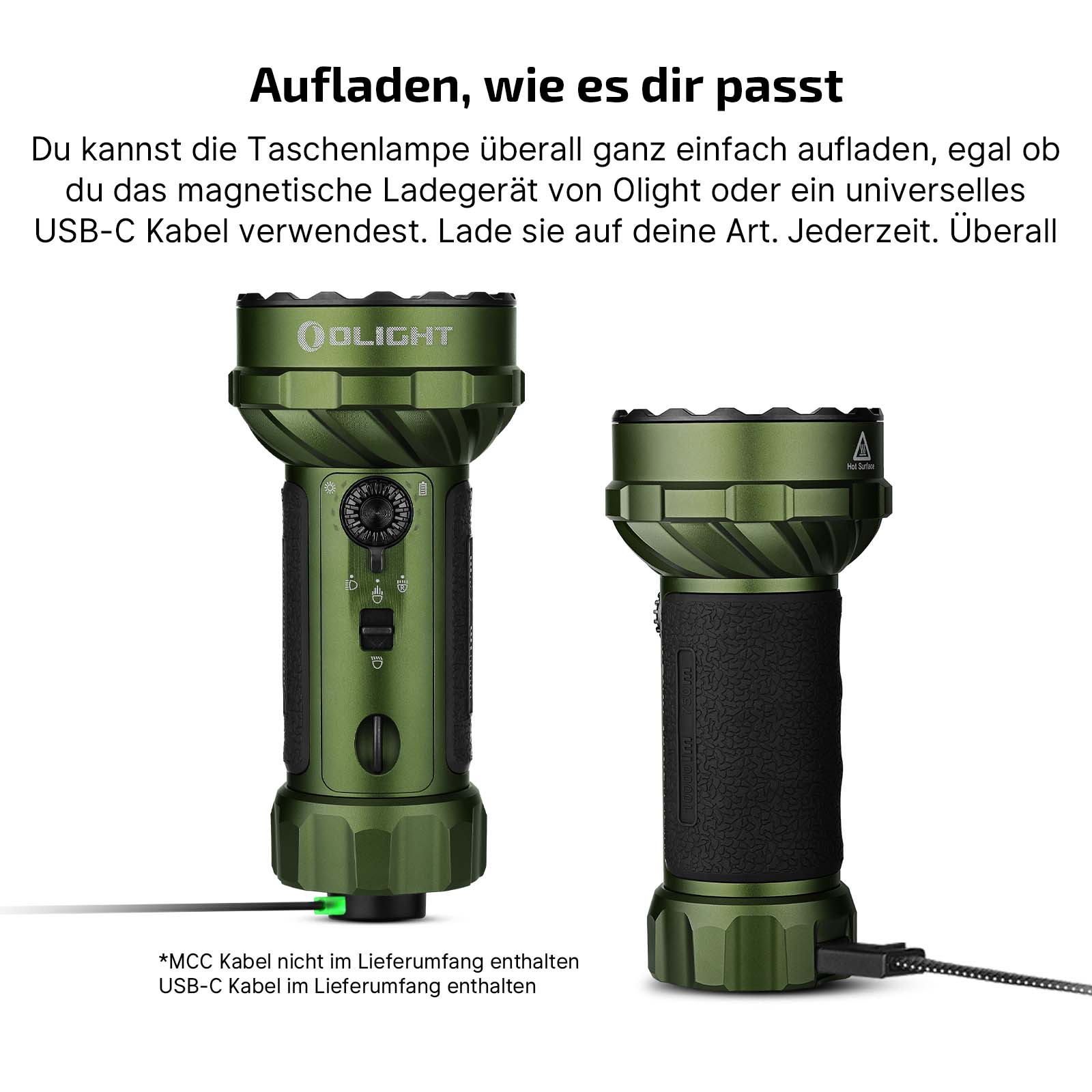 Marauder Mini 2 LED Taschenlampe 10000 Lumen USBC 750m Reichweite