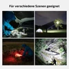 Olight Taschenlampen im Einsatz bei Autoreparatur Camping und Outdoor Aktivitäten mit Rotlicht und Flutlicht Funktion