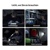 Olight Oclip 2 Ultra Clip-on-Leuchte im Einsatz bei Feinmontage, Werkstatt, Motorraum und Elektroarbeiten.