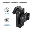 Schwarze Olight Oclip 2 Ultra Clip-On Lampe mit neigbarem Kopf und robustem Rotationsclip für langlebige Outdoor-Nutzung